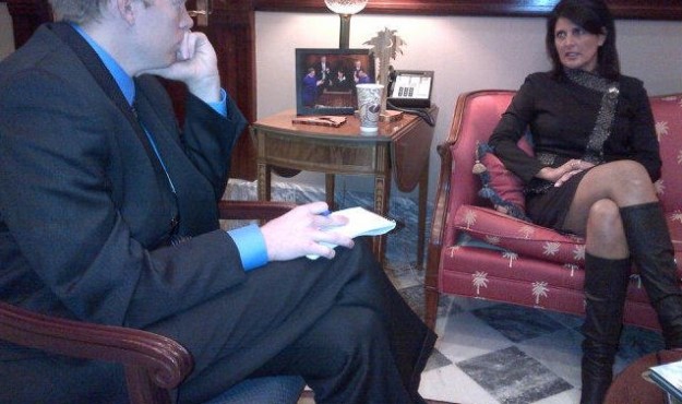 nikki haley hooker boots