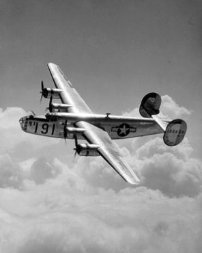 A B-24 "Liberator"