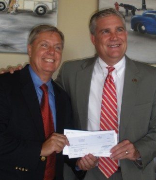 Lindsey Graham and Chad Connelly