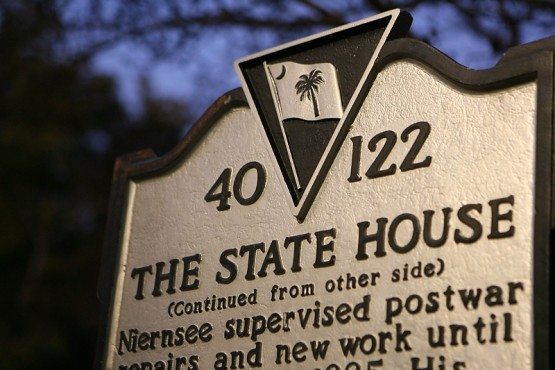 state house sign