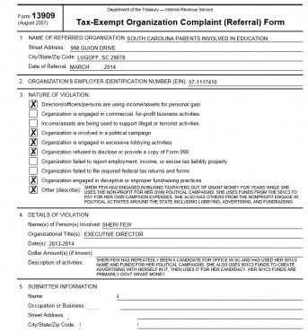 IRS-COMPLAINT