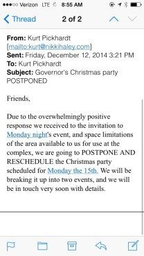 governor's christmas