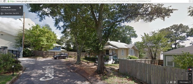roof house street view