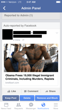 fb filtering