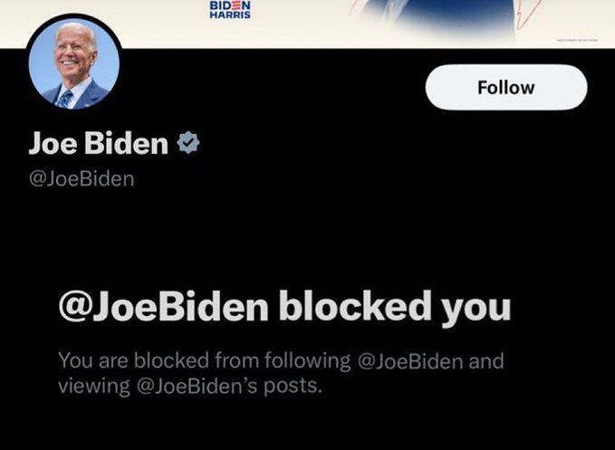 Joe Biden blocked Antonio Brown following sharp criticism, it is possible the Supreme Court ruling might cause him to reassess this decision.