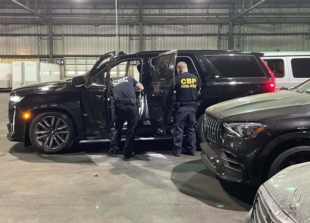 CBP Officers Continue Recovering Stolen Vehicles at Charleston and Savannah Seaports.