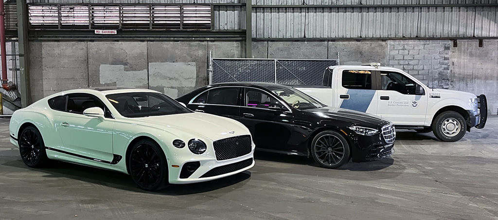 CBP Officers Continue Recovering Stolen Vehicles at Charleston and Savannah Seaports.