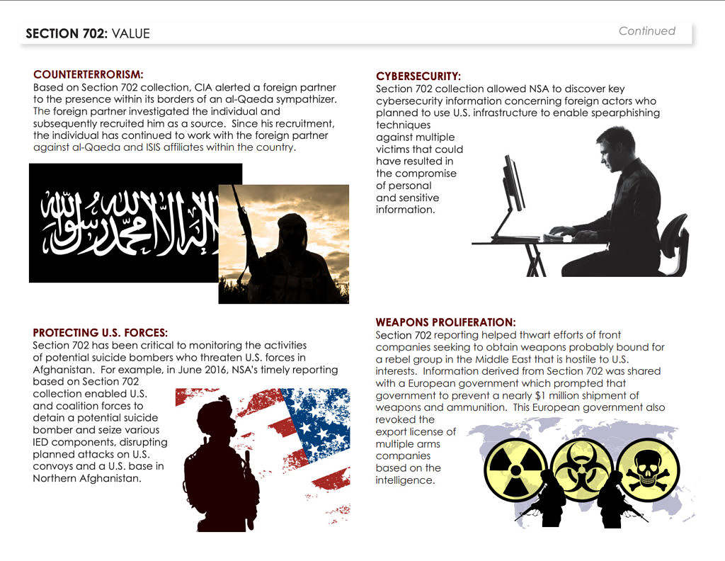 Office of the Director of National Intelligence FISA 702 Report