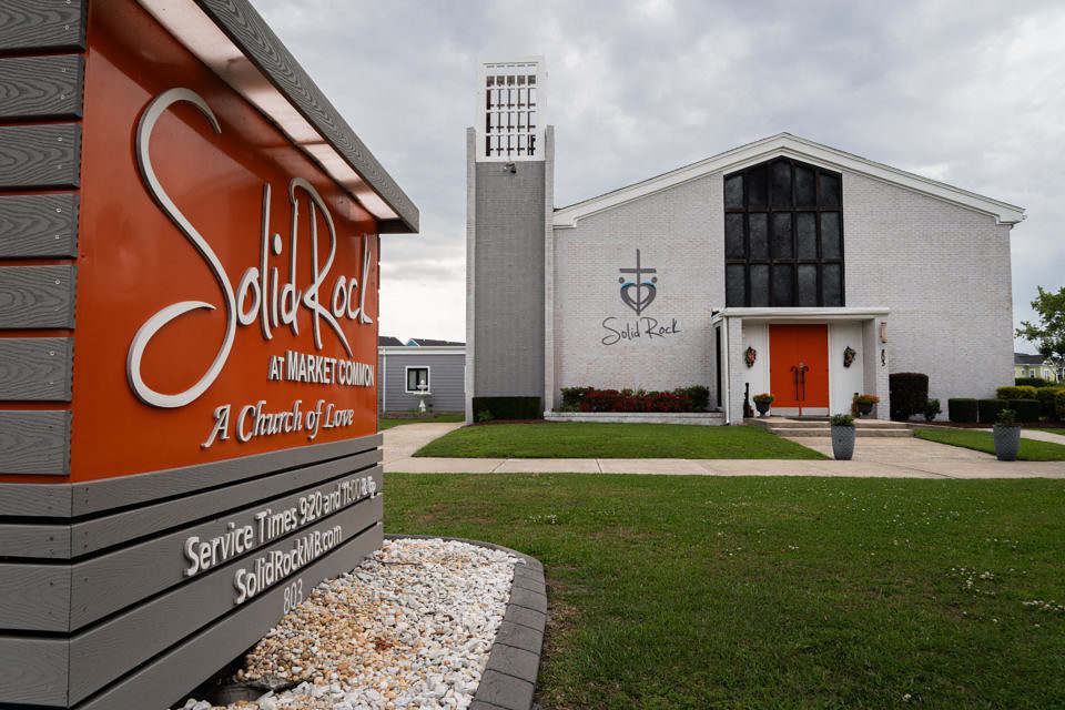 Solid Rock at Market Common. Monday, May 6, 2024. Myrtle Beach, South Carolina. Andrew Fancher.