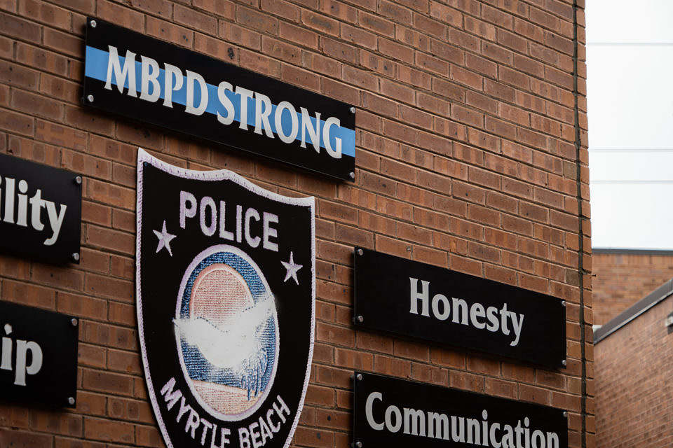 Myrtle Beach Police Department. Monday, May 6, 2024. Myrtle Beach, South Carolina. Andrew Fancher.