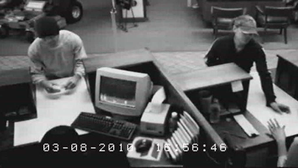 Greenville Police Department. Bank Robbery. Grand Larceny.