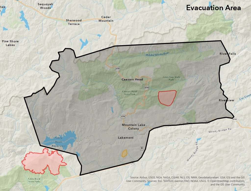 Evacuation Area 26Mar2025